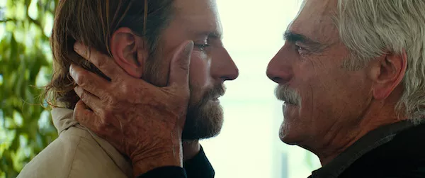 Bradley Cooper and Sam Elliott in A Star Is Born (Photo: Warner)