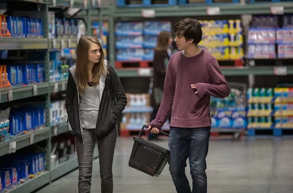 Cara Delevingne and Nat Wolff in Paper Towns (Photo: Fox)