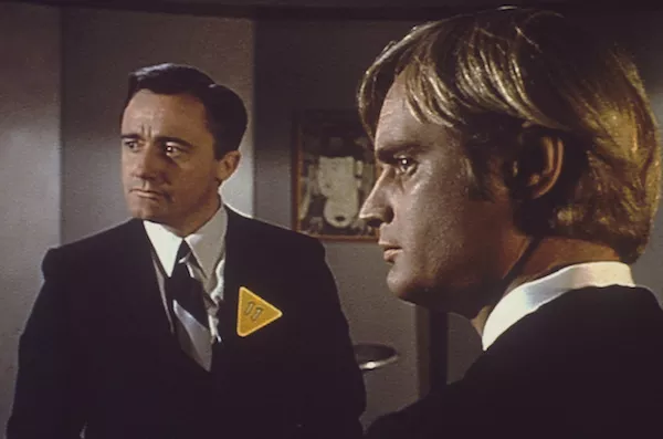 Robert Vaughn and David McCallum in The Man from U.N.C.L.E. (Photo: Warner)