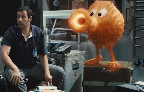 Adam Sandler in Pixels (Photo: Columbia)