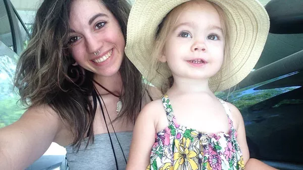 Maegan Severt with her daughter, Lily, after Maegan began the recovery process from her heroin addiction. - COURTESY OF MAEGAN SEVERT