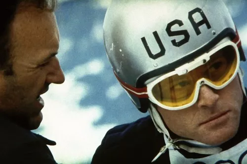 Gene Hackman and Robert Redford in Downhill Racer (Photo: Criterion)