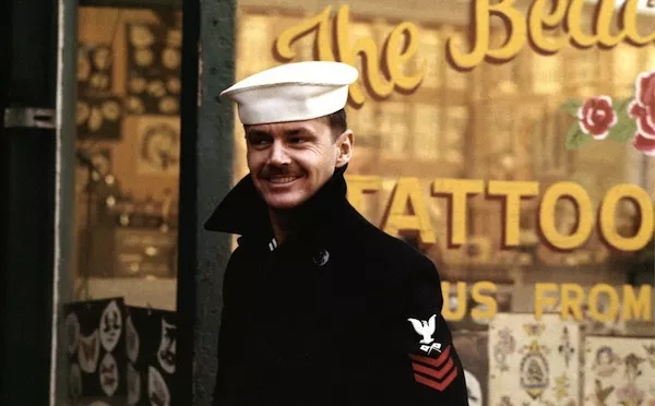 Jack Nicholson in The Last Detail (Photo: Twilight Time)