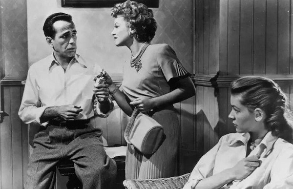 Humphrey Bogart, Claire Trevor and Lauren Bacall in Key Largo (Photo: Warner Bros.)