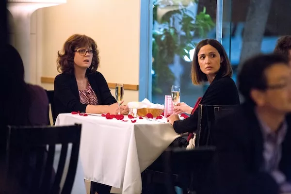 Susan Sarandon and Rose Byrne in The Meddler (Photo: Sony Pictures Classics)