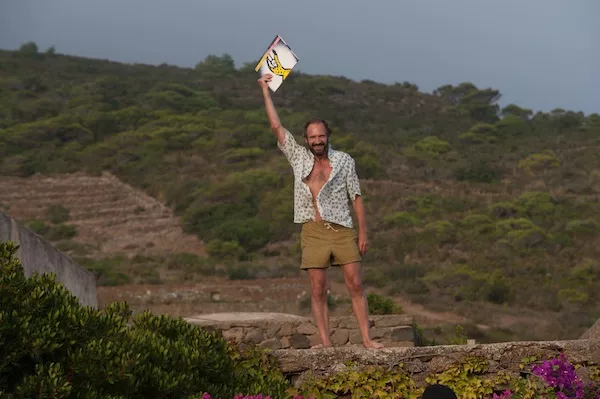 Ralph Fiennes in A Bigger Splash. (Photo: Fox Searchlight)