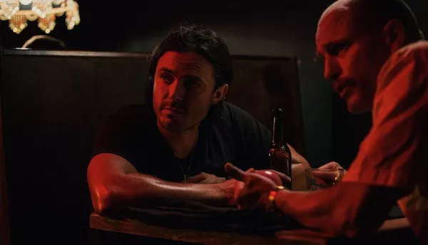 Casey Affleck and Woody Harrelson in Triple 9 (Photo: Universal)