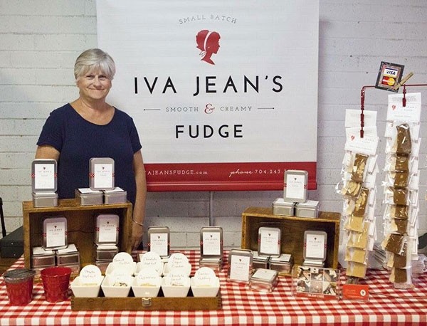Debra Hanks of Iva Jean's Fudge. (Photo by Amy Herman)