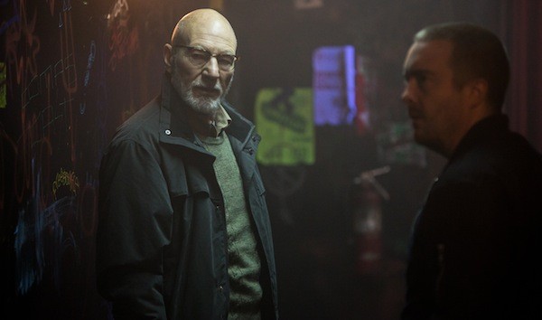 Patrick Stewart in Green Room (Photo: A24 & Lionsgate)