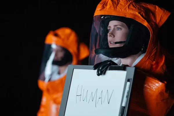 Amy Adams in Arrival. (Photo: Paramount)