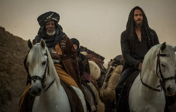 Morgan Freeman and Jack Huston in Ben-Hur (Photo: Paramount & MGM)