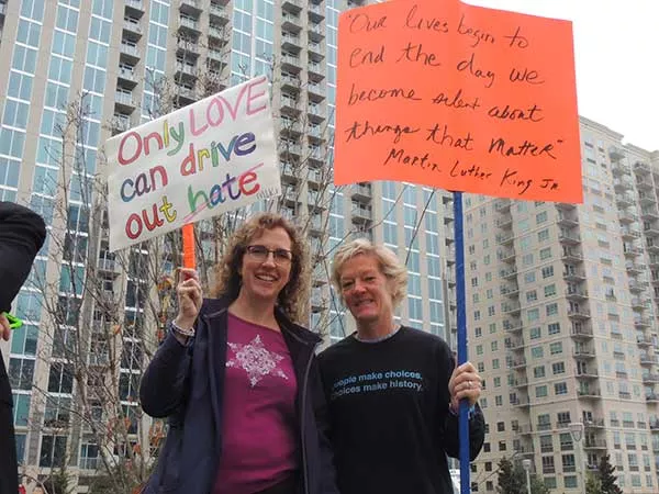 Brenda Stubbs (left) and Kim Bohannon. - RYAN PITKIN