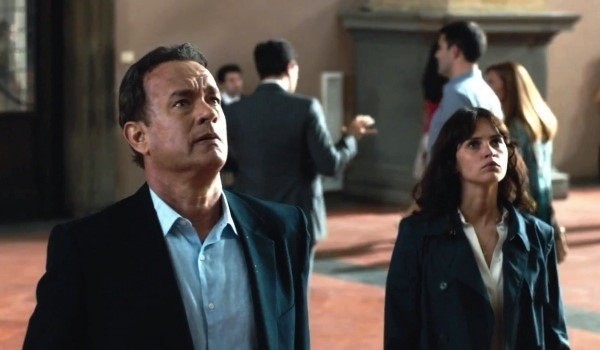 Tom Hanks and Felicity Jones in Inferno (Photo: Columbia)