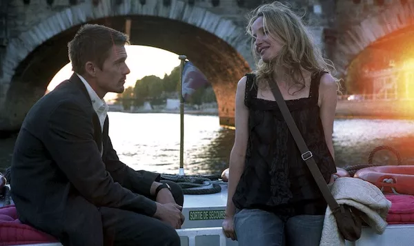 Ethan Hawke and Julie Delpy in Before Sunset (Photo: Criterion)