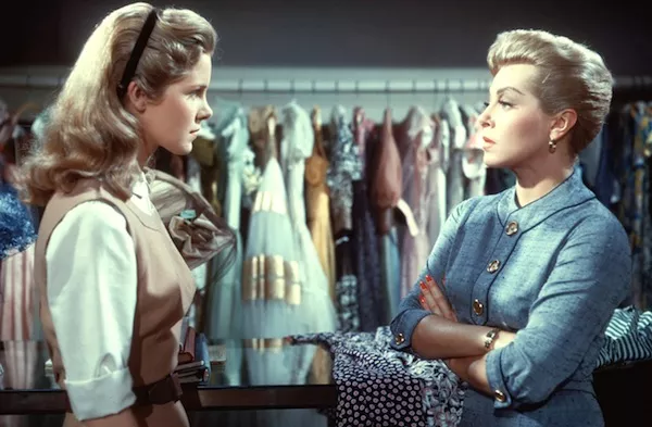 Diane Varsi and Lana Turner in Peyton Place (Photo: Twilight Time)