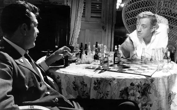 Ernie Kovacs and Alec Guinness in Our Man in Havana (Photo: Twilight Time)