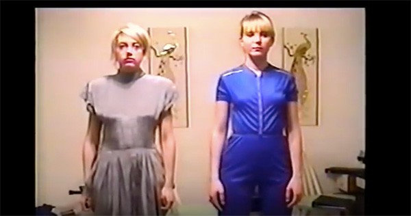 Video still of Julia Vering and Angela Saylor from a post-Muneca Chueca project