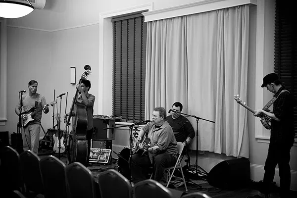 Childers and members of the Avett Brothers run with 'Skeletons'