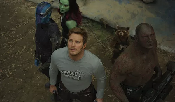 The star warriors in Guardians of the Galaxy Vol. 2 (Photo: Marvel)