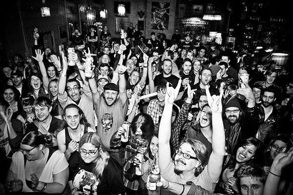 Shiprocked! crowd rocks out. (Photo by Justin Driscoll)