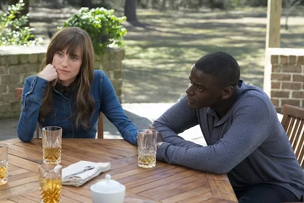 Allison Williams and Daniel Kaluuya in Get Out (Photo: Universal)