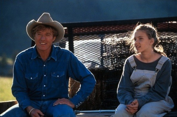 Robert Redford and Scarlett Johansson in The Horse Whisperer (Photo: Disney)
