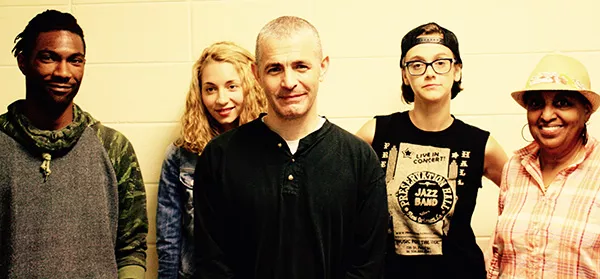 Maf Maddix, Ballard, Reilly, Caprino and Oden in '#CAKE.' (Photo by XOXO)
