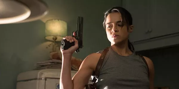 Michelle Rodriguez in The Assignment (Photo: Lionsgate)