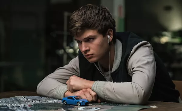 Ansel Elgort in Baby Driver (Photo: TriStar)