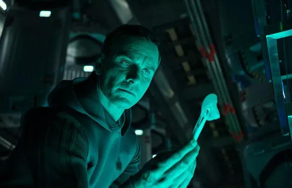 Michael Fassbender in Alien: Covenant (Photo: Fox)