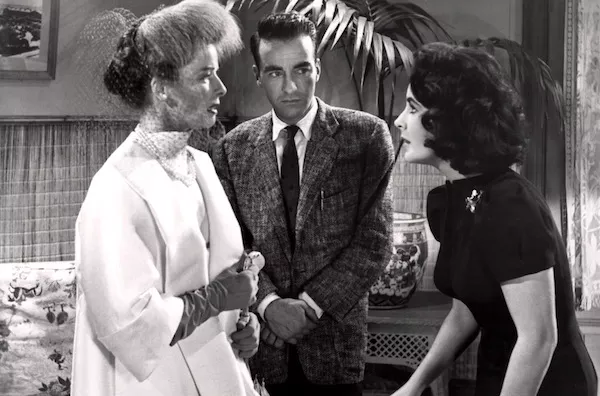 Katharine Hepburn, Montgomery Clift and Elizabeth Taylor in Suddenly, Last Summer (Photo: Twilight Time)
