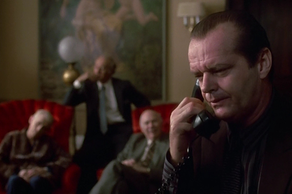 Jack Nicholson in Prizzi’s Honor (Photo: Kino)