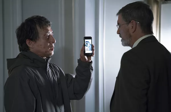 Jackie Chan and Pierce Brosnan in The Foreigner (Photo: STX Entertainment)