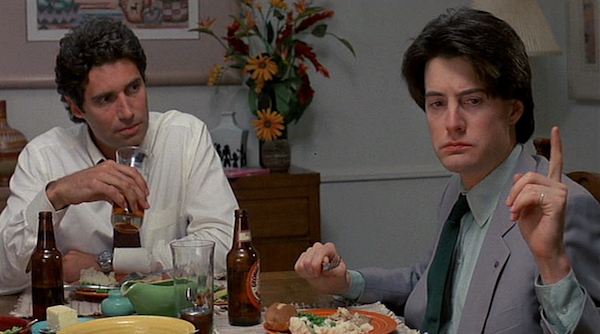 Michael Nouri and Kyle MacLachlan in The Hidden (Photo: Warner)
