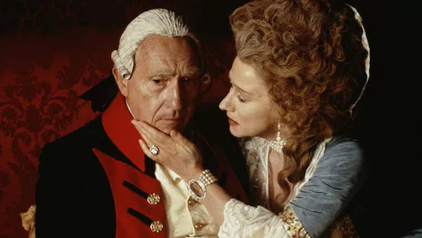 Nigel Hawthorne and Helen Mirren in The Madness of King George (Photo: Olive Films & MGM)