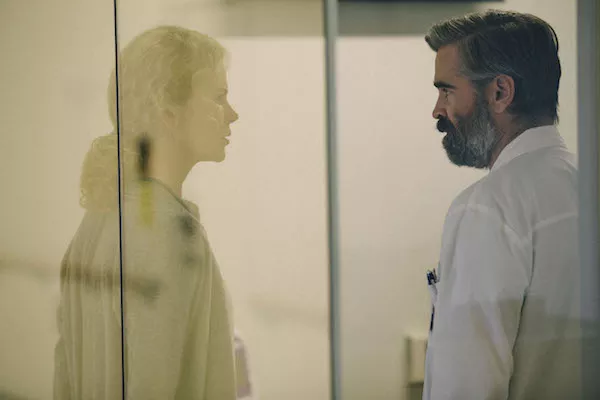 Nicole Kidman and Colin Farrell in The Killing of a Sacred Deer (Photo: A24)