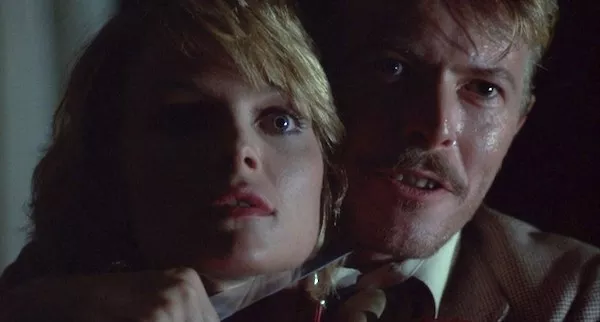 Michelle Pfeiffer and David Bowie in Into the Night (Photo: Shout! Factory)