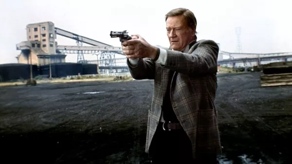 John Wayne in Brannigan (Photo: Kino & MGM)