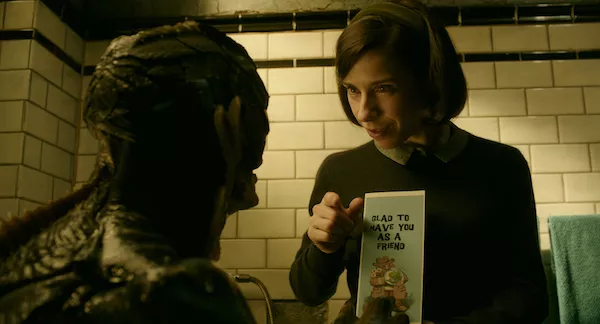 Doug Jones and Sally Hawkins in The Shape of Water (Photo: Fox Searchlight)