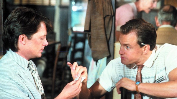 Michael J. Fox and Woody Harrelson in Doc Hollywood (Photo: Warner)