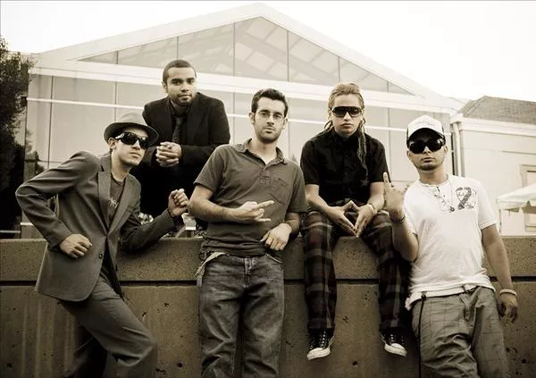 Bakalao Stars in 2005: Bueno (from left), singer Daniel Alvarado, Jorge Garcia, an 18-year-old Christian Anzola and his brother Javier.