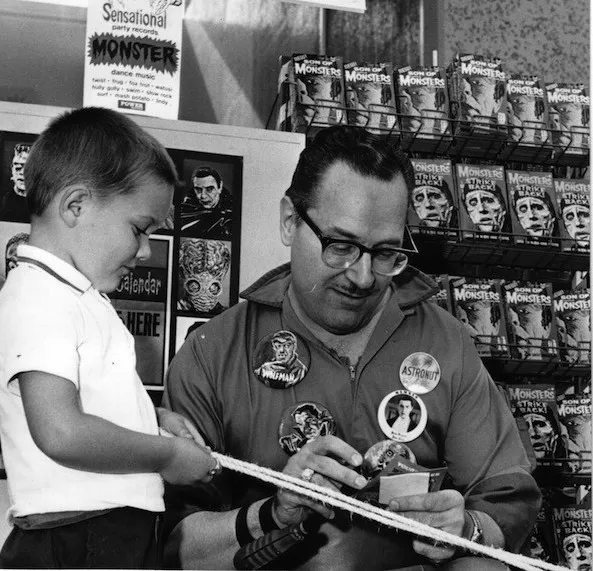 Forry with a young fan