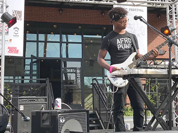 Lofidels plays at the Bla/Alt Festival at Camp North End in 2017. (Photo by Mark Kemp)