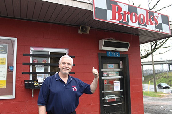 Scott Brooks, co-owner of Brooks' Sandwich House.