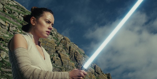 Daisy Ridley in Star Wars: The Last Jedi (Photo: Disney & LucasFilm)