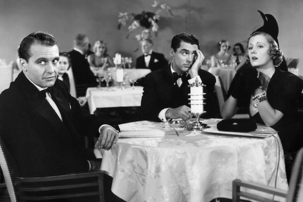 Ralph Bellamy, Cary Grant and Irene Dunne in The Awful Truth (Photo: Criterion)