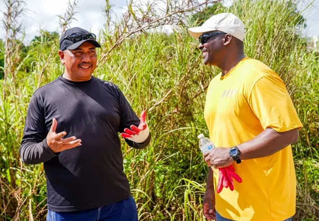 Charlotte Native Participates in a Trash Clean-up in Guam - Vimarsana News