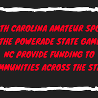 NC Amateur Sports and the Powerade State Games of NC Provide Funding to Communities across the State