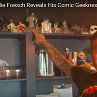 VIDEO: Bean Vegan's Charlie Foesch Shows Off His Superhero Action Figures