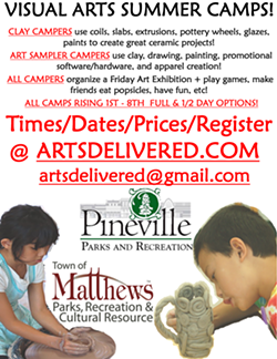 Matthews visual arts summer camps - Uploaded by Rick E. Crowley